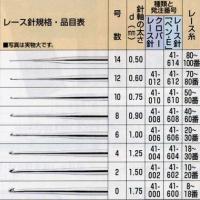 クロバー　レース針　Eペン　0号ー12号